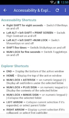 Shortcut Key for Computer android App screenshot 0